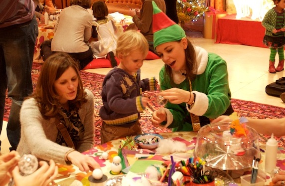 busy elves workshop